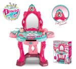 Beauty Angel Vanity Mirror Dressing Table With Mirror Anf Makeup Accessories Gift Toy