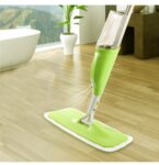 Household Flat Floor Mop Micro Fiber Spray Mop Cleaner Water Spraying Flat Mop Head Home Cleaning Tool