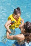 Bestway 32069 Inflatable Tropical-Print Swim Vest Yellow