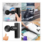 BLD-806 Portable 12W Mini Fascial Gun Deep Muscle Massage