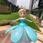 Ice Princess Electric Dancing Doll With Wings Action Figure Light Music Toy
