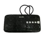 QS-208 Multi-Function Portable Player Bluetooth Speaker FM TF USB With Flash