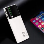 20000mah Powerbank LED Lighting Display External Battery Portable Charger