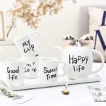 Europe Style Small Luxury Ceramic Coffee Cups Set Party Drinkware Home Decor